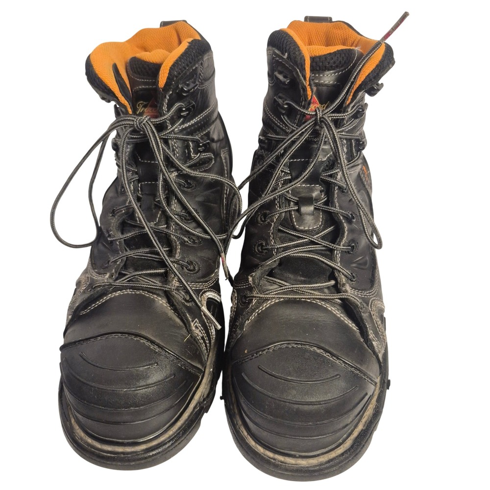Thorogood Gen-Flex II Work Boots Mens 11.5M Black Safety Toe Non Metallic ASTM